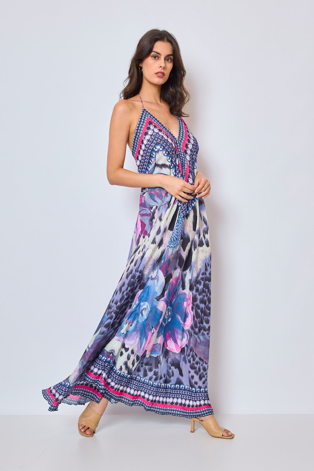 Robe longue dos nu - 5390