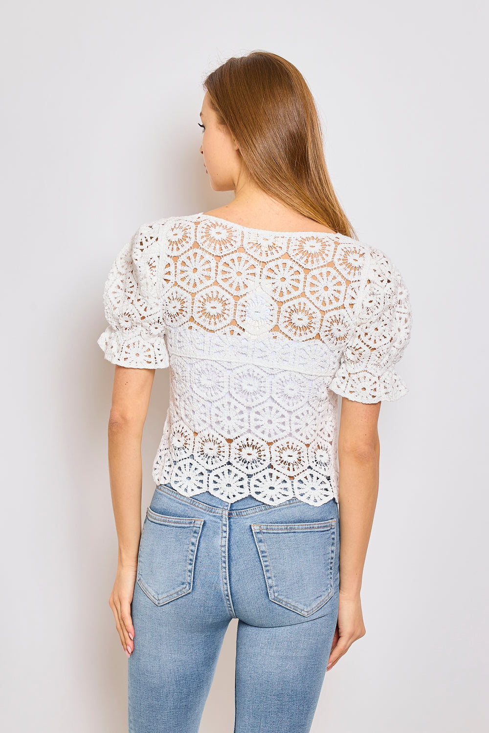 Top en crochet FM370