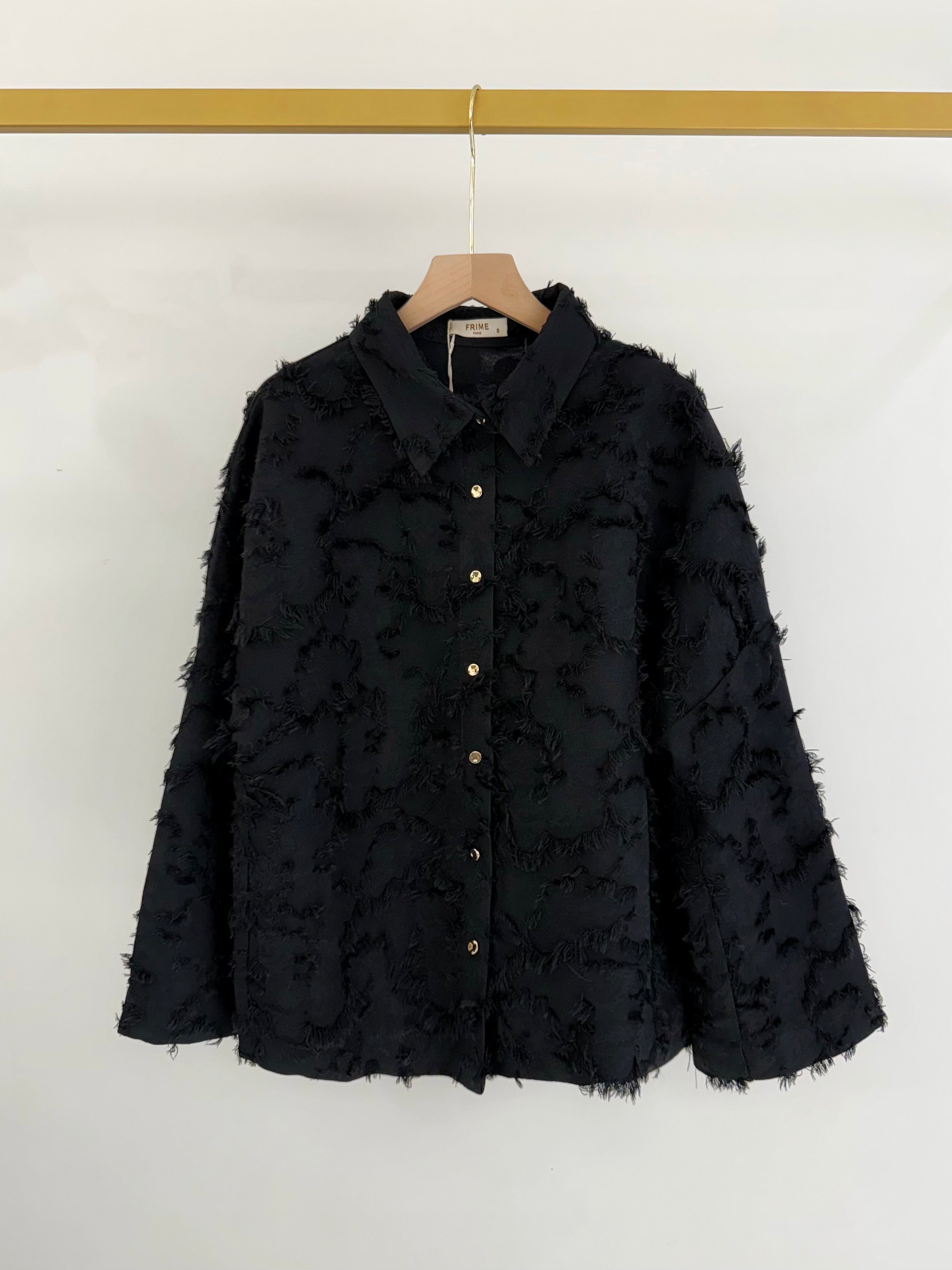 Veste à manches longues avec col classique - 5689