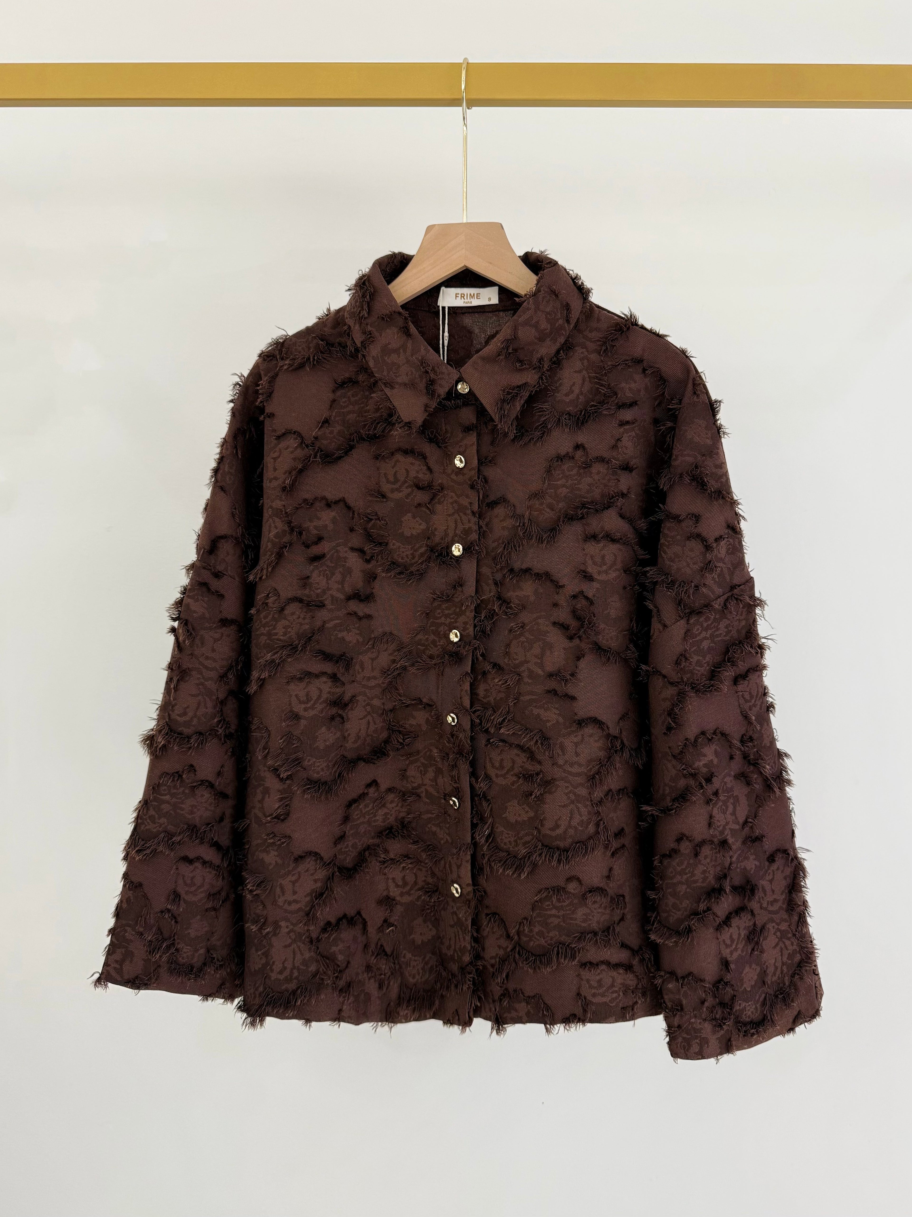 Veste à manches longues avec col classique - 5689