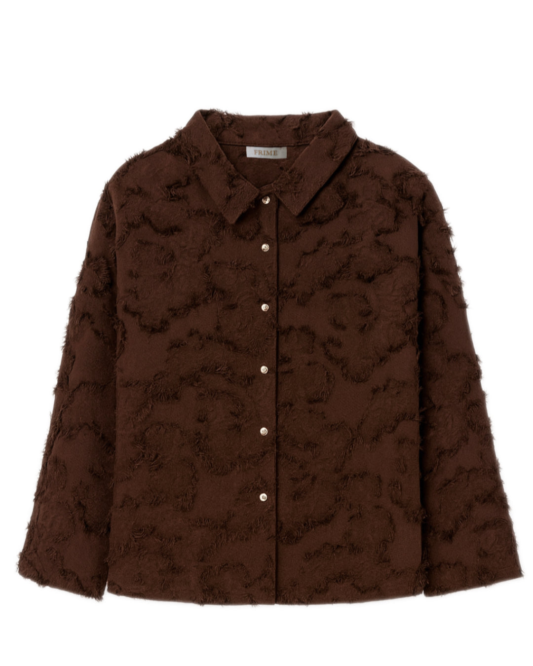 Veste à manches longues avec col classique - 5689