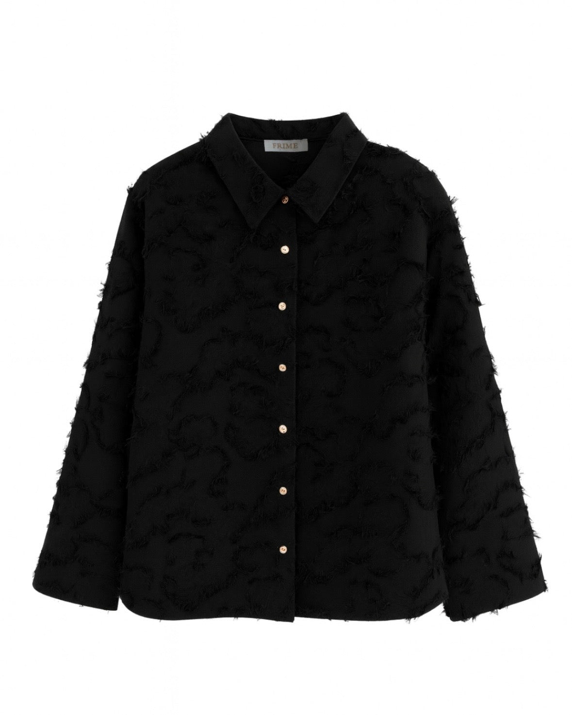 Veste à manches longues avec col classique - 5689