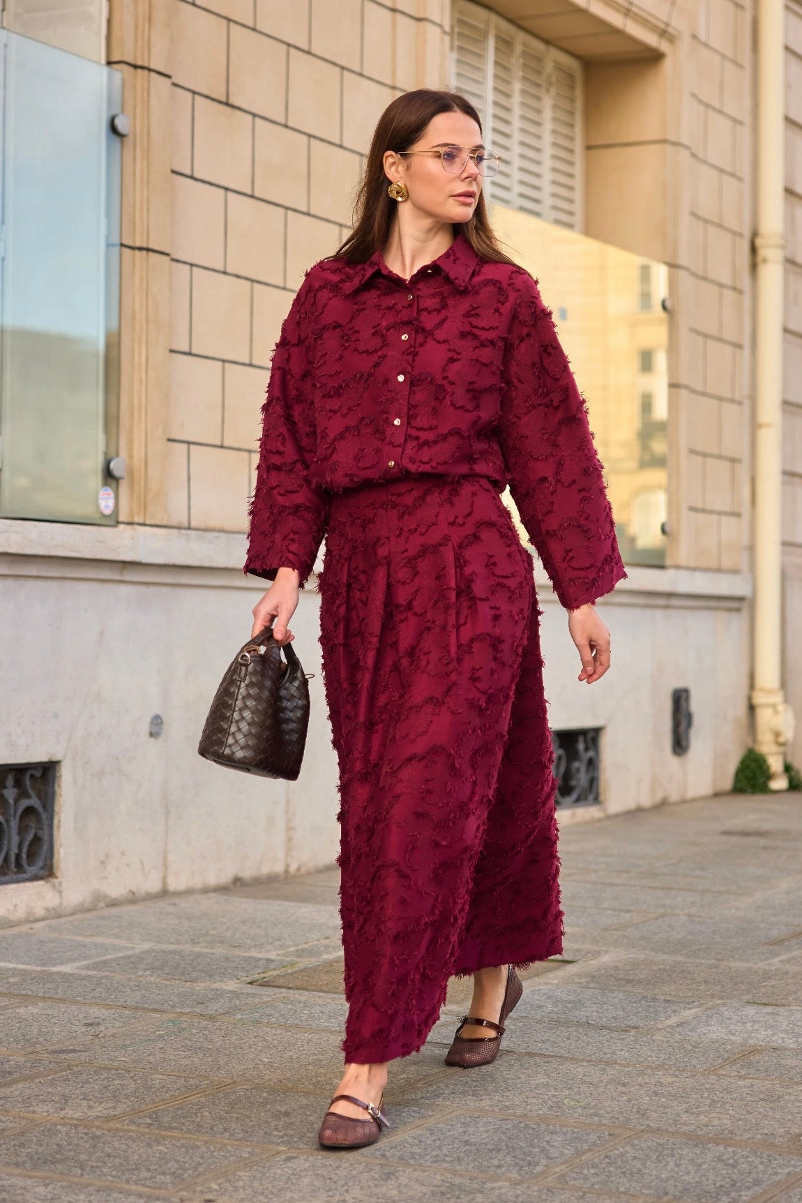 Jupe midi évasée - 5690