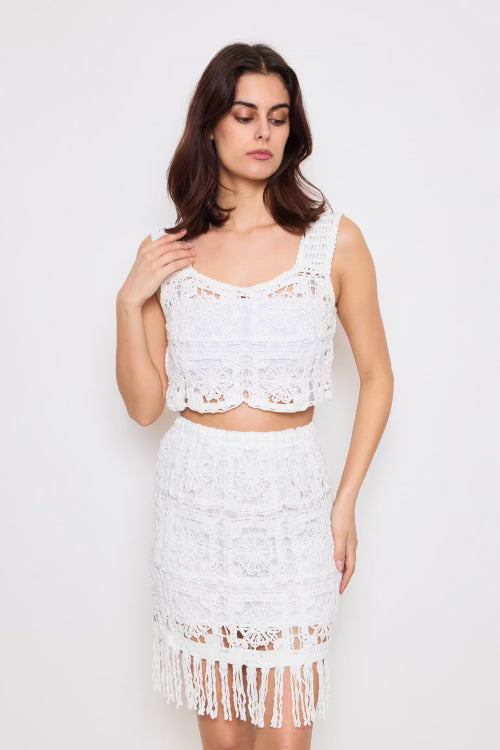 Top court en crochet - 2511