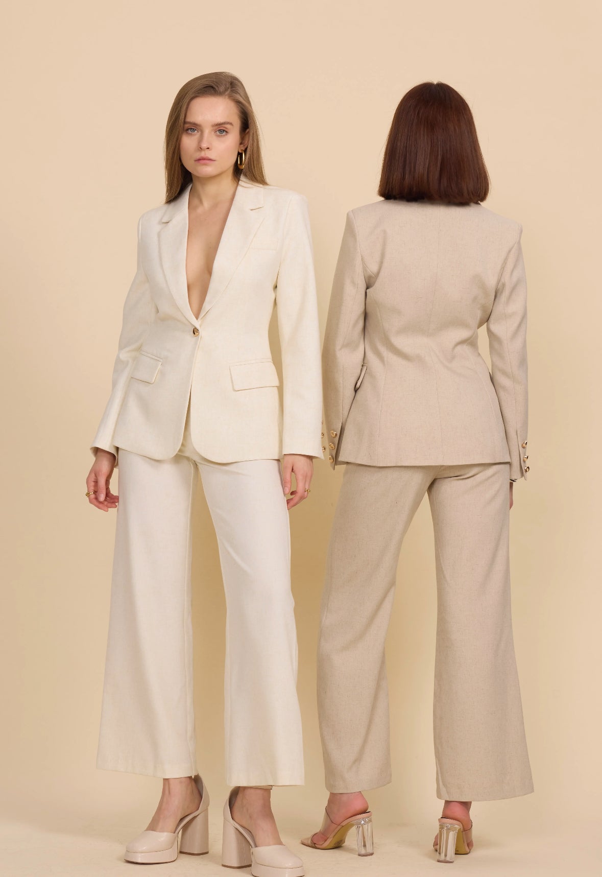 Pantalon droit élégant - 3123