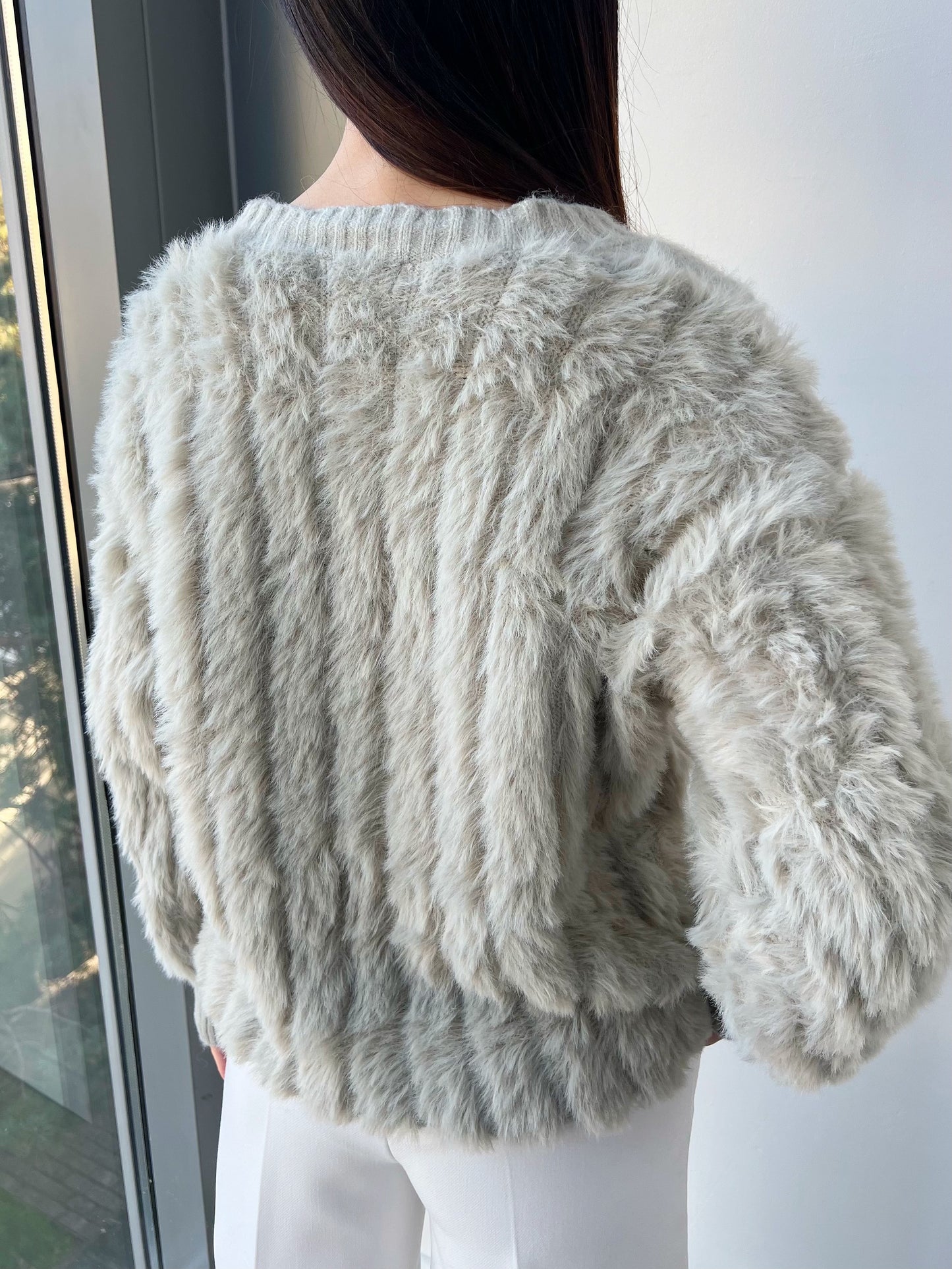 Cardigan Douillet avec Détails Boucle - 591