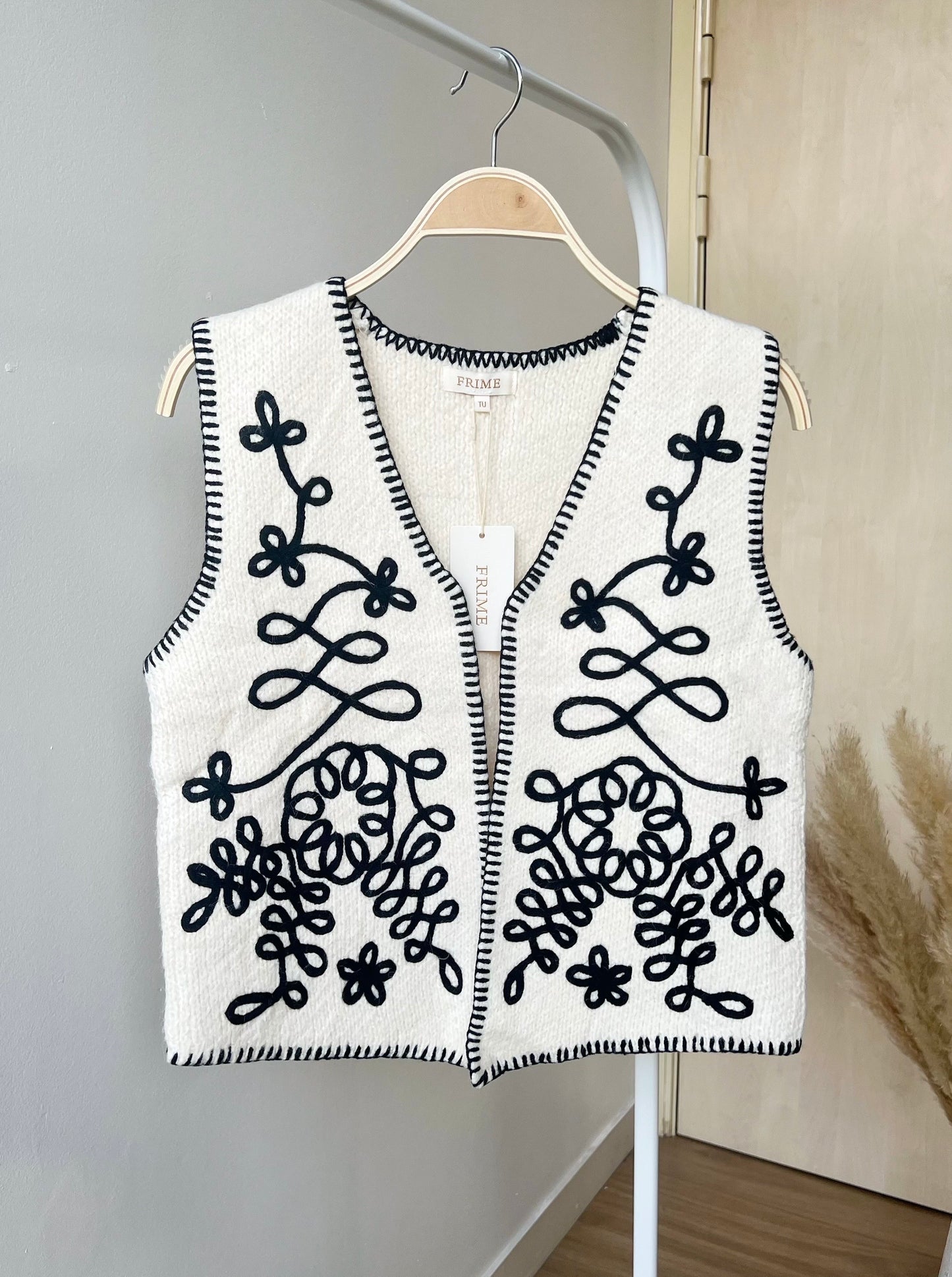 Gilet sans manches en maille - 5384