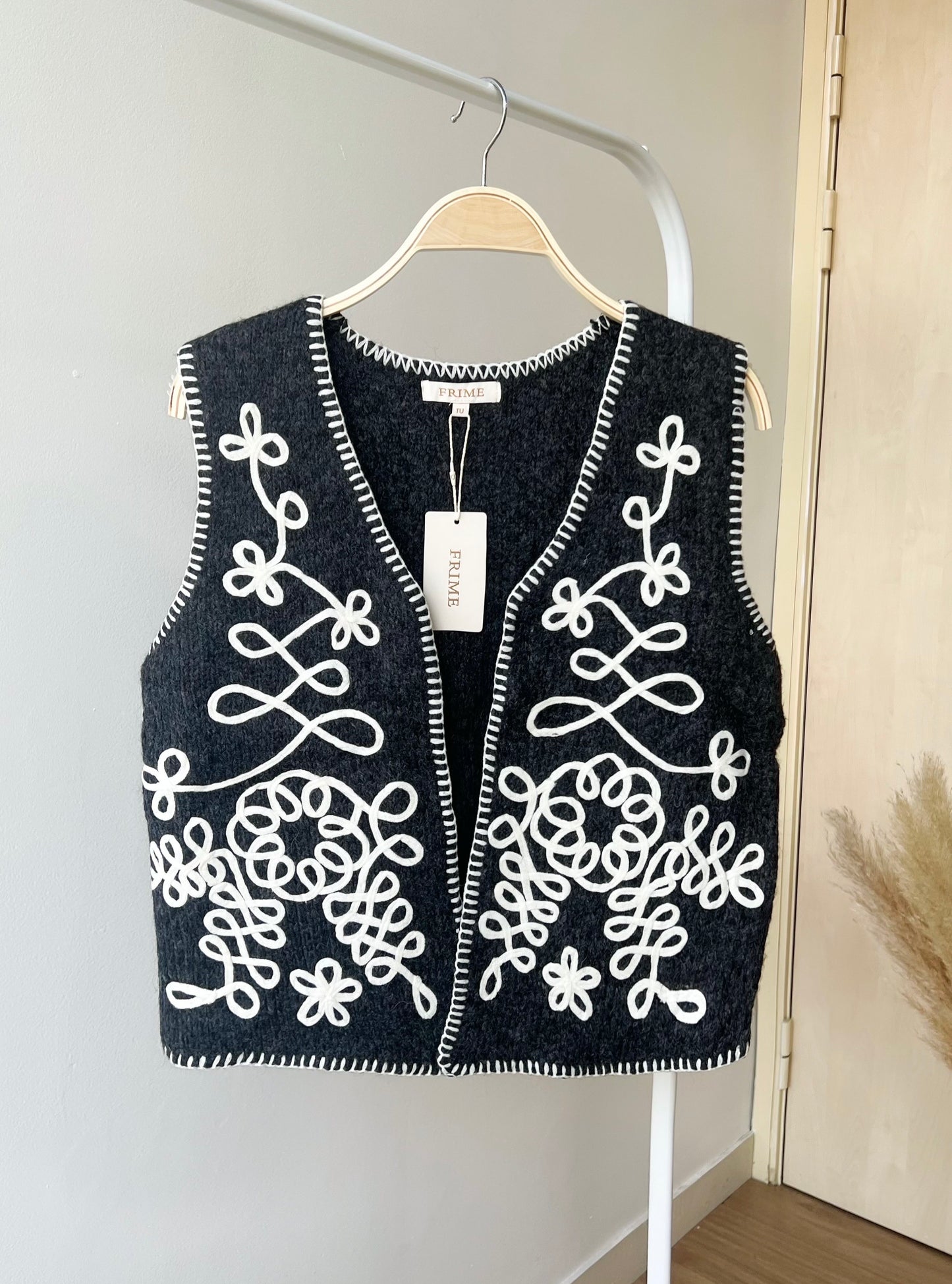 Gilet sans manches en maille - 5384