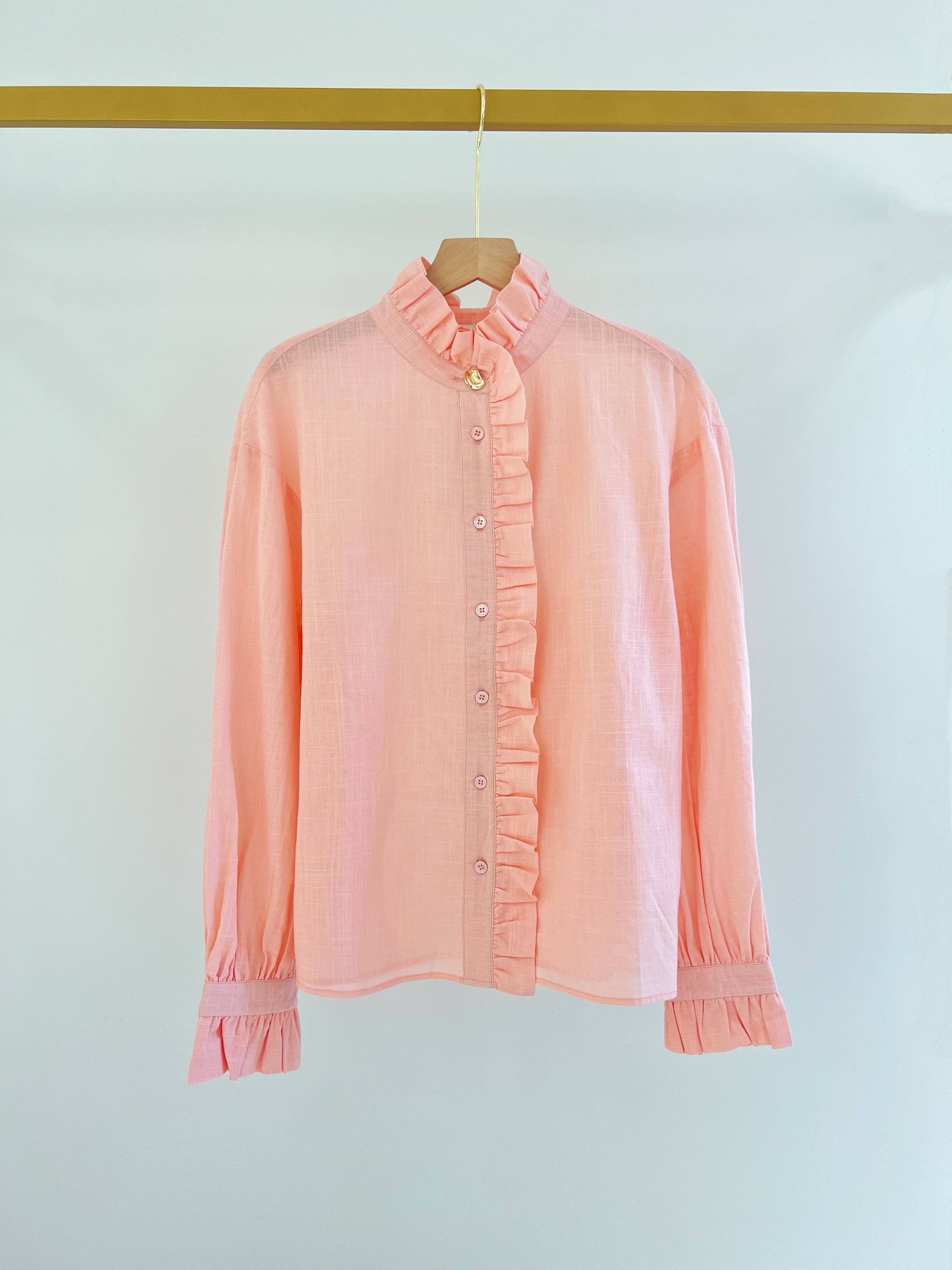 Chemisier col montant - 5619