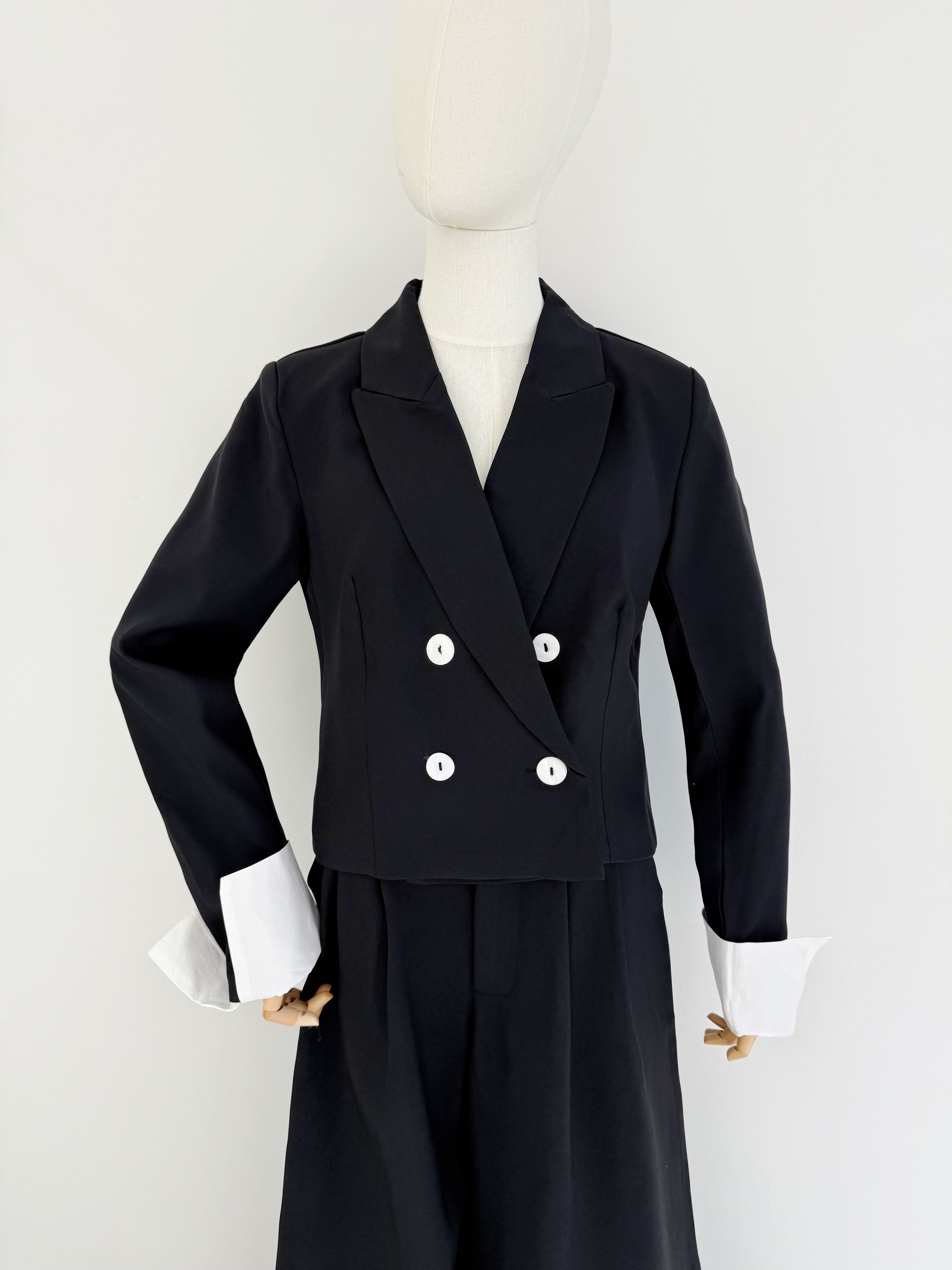 Blazer croisé court - 5633