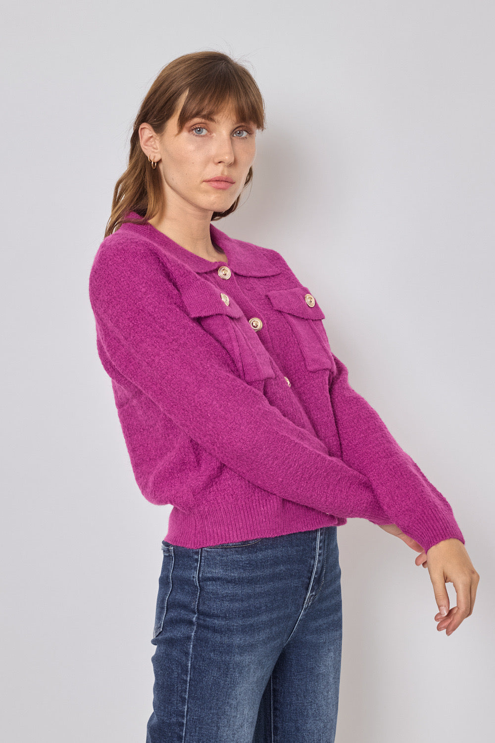 Pull uni col polo - 2349