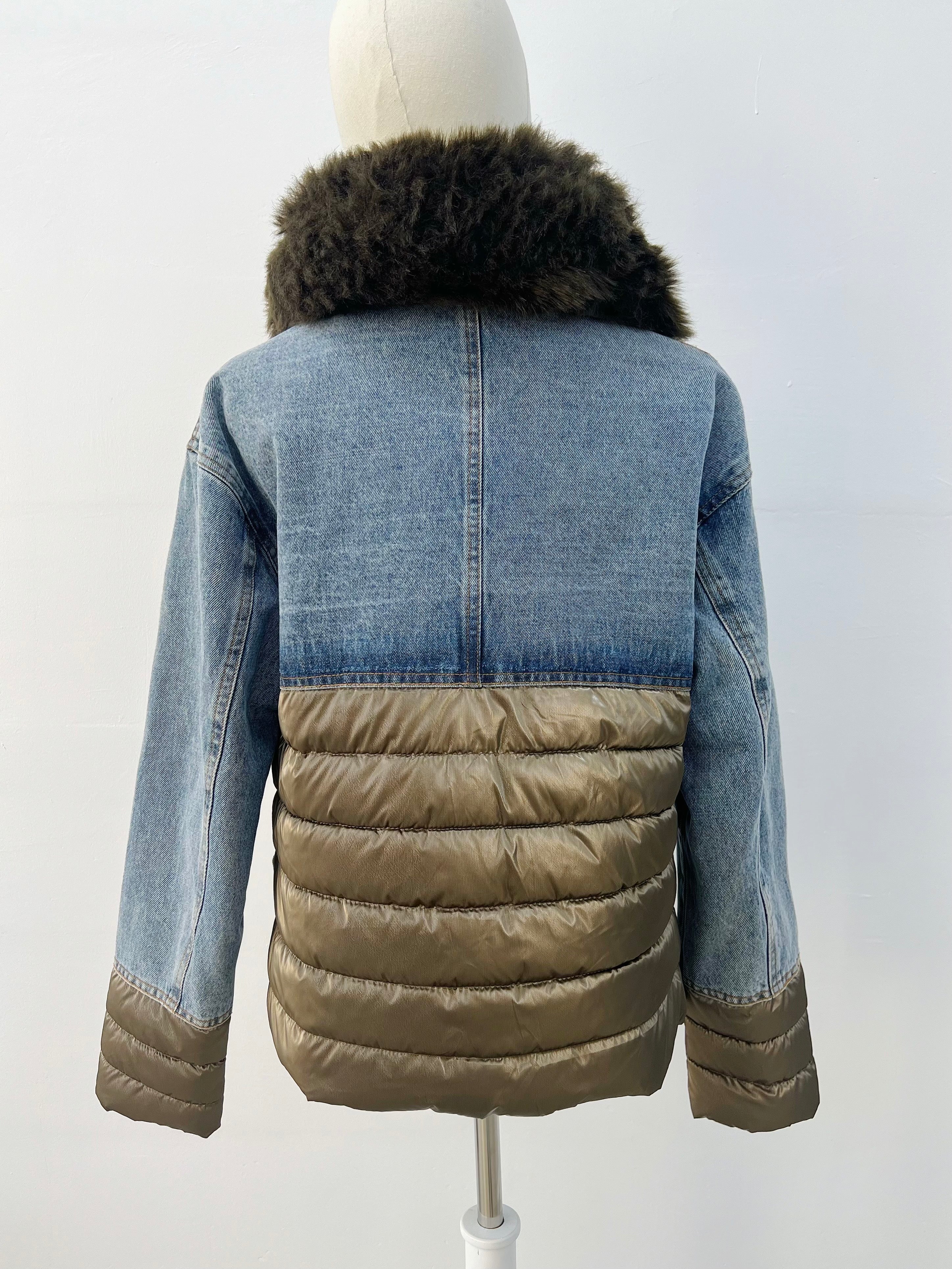 Veste bi-matière - 1781