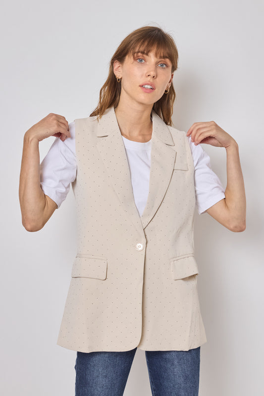 Blazer sans manches - 3045