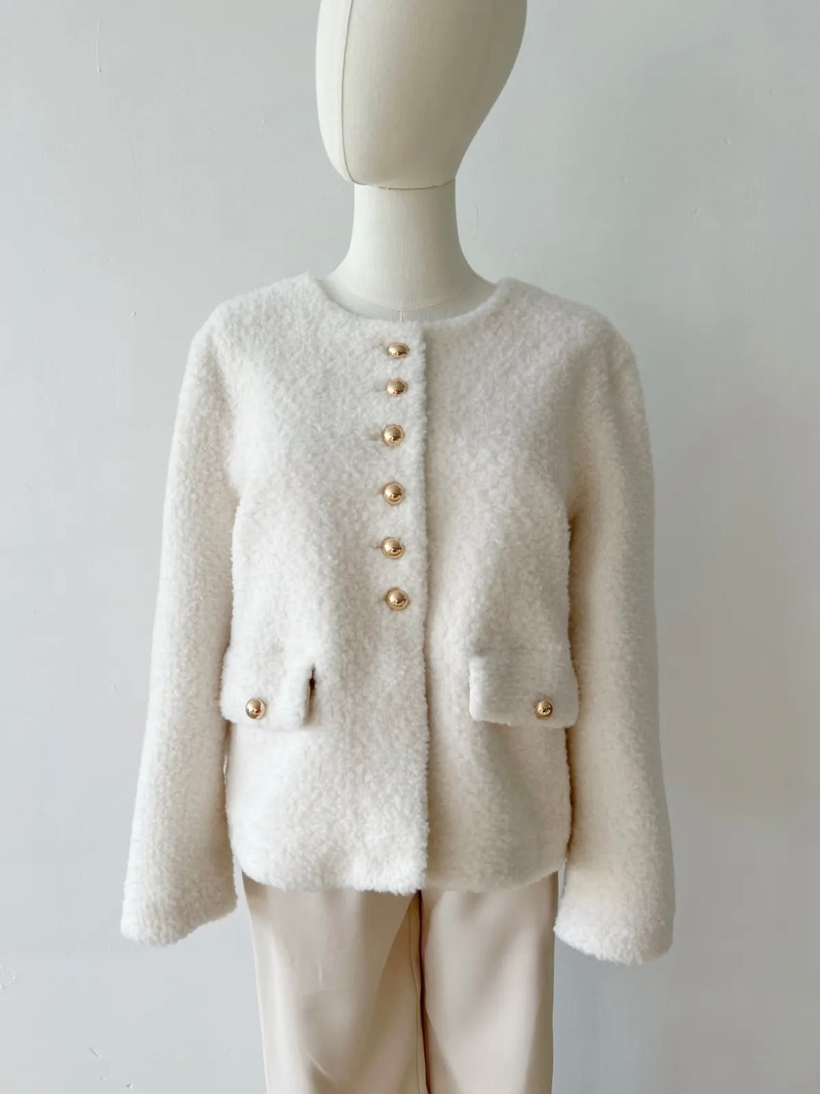 Manteau en moumoute - 2581