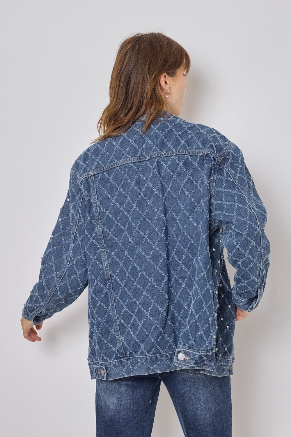 Veste en jeans oversize - 522