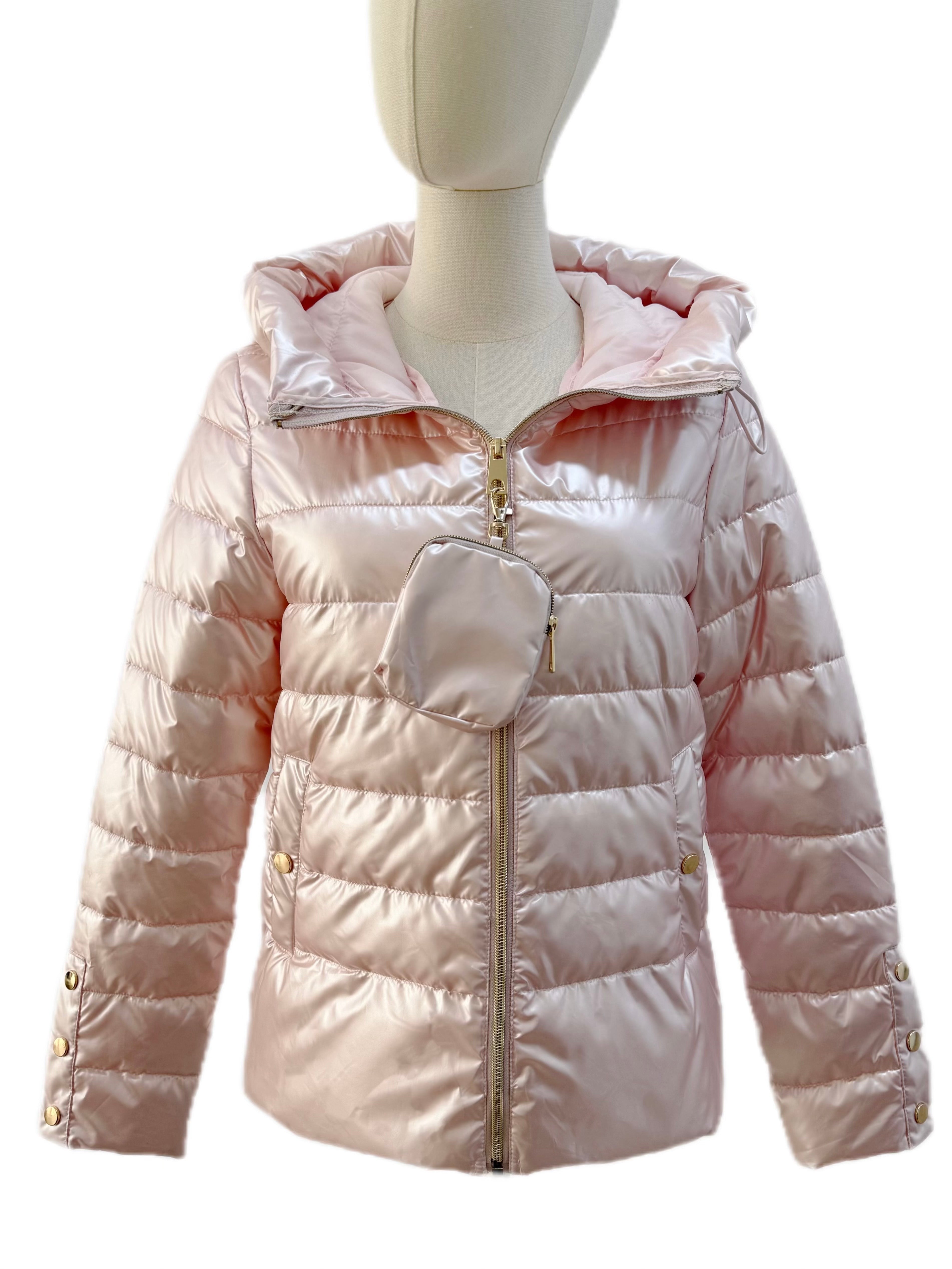 Hooded quilted jacket - 1812