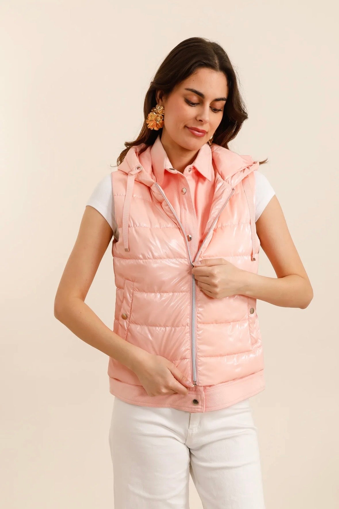 Hooded down jacket - 1791