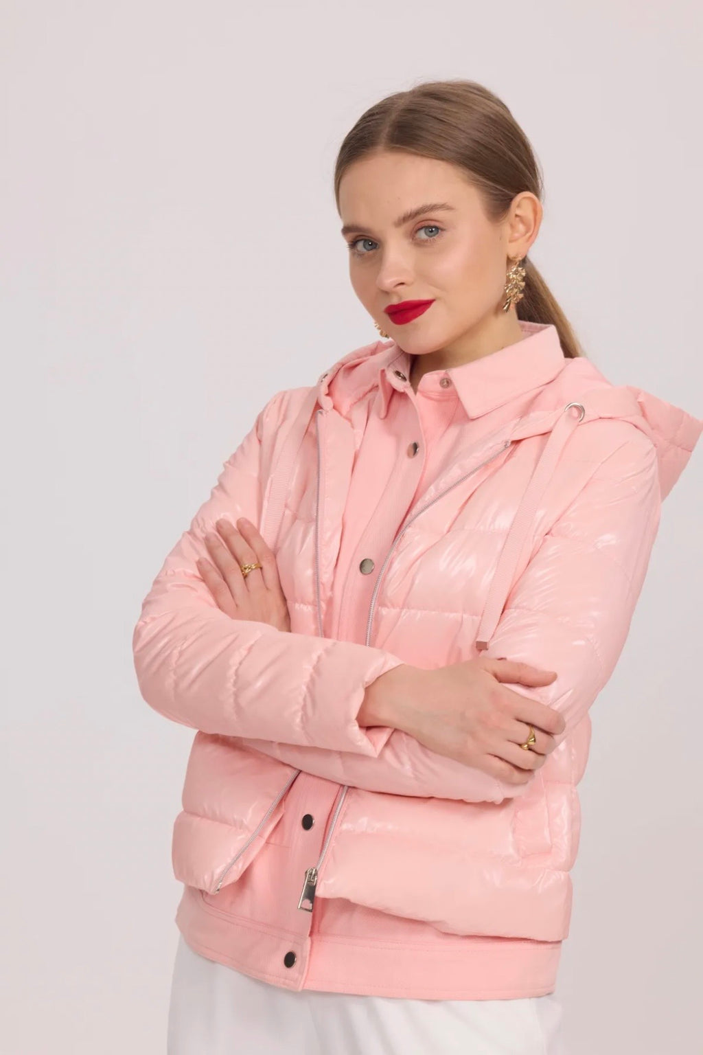 Iridescent down jacket - 1790