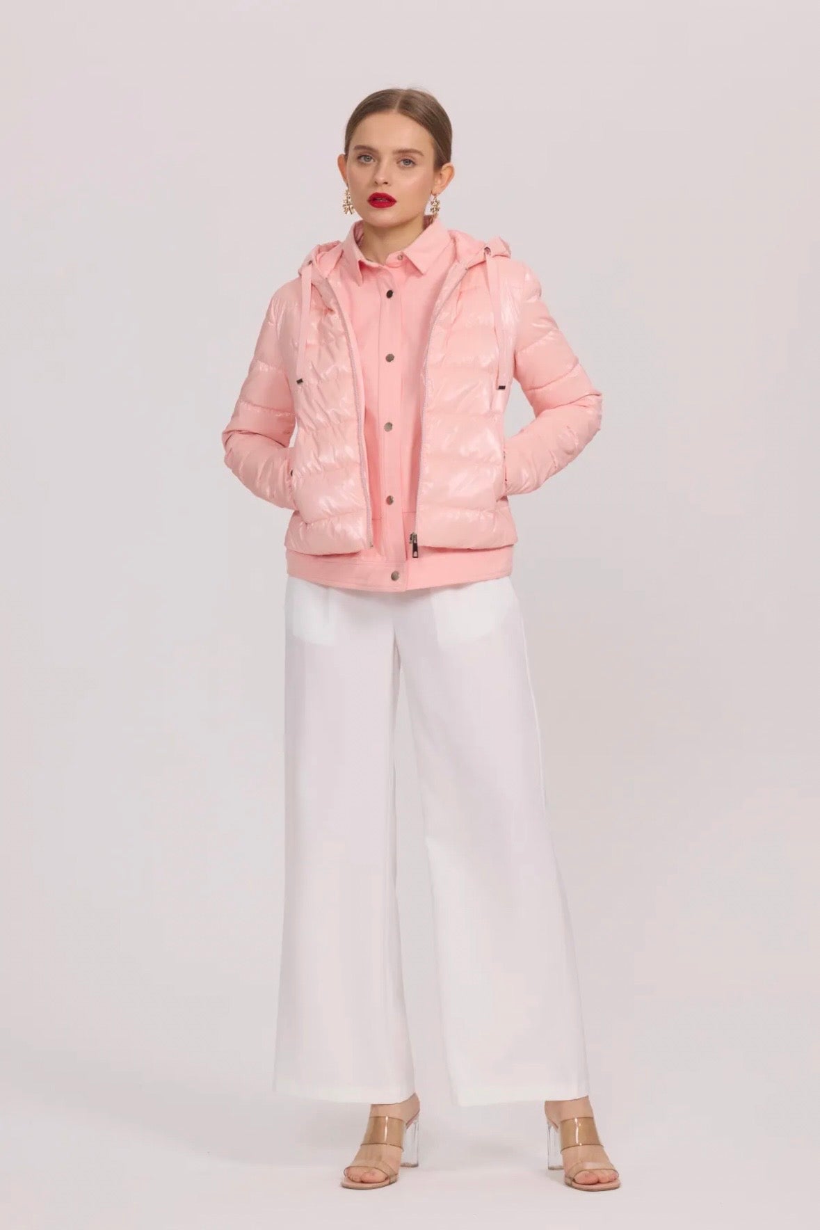 Iridescent down jacket - 1790