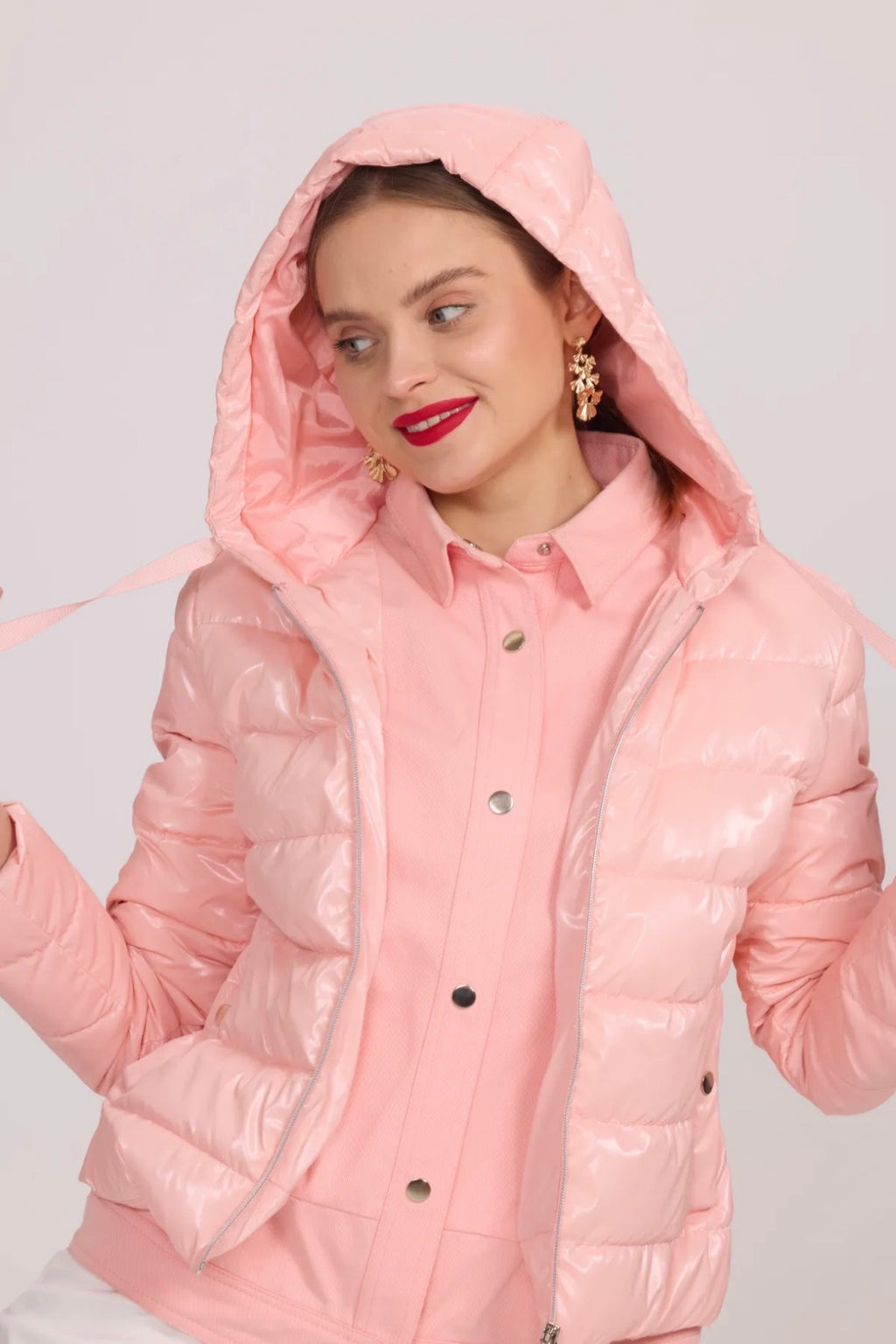 Iridescent down jacket - 1790