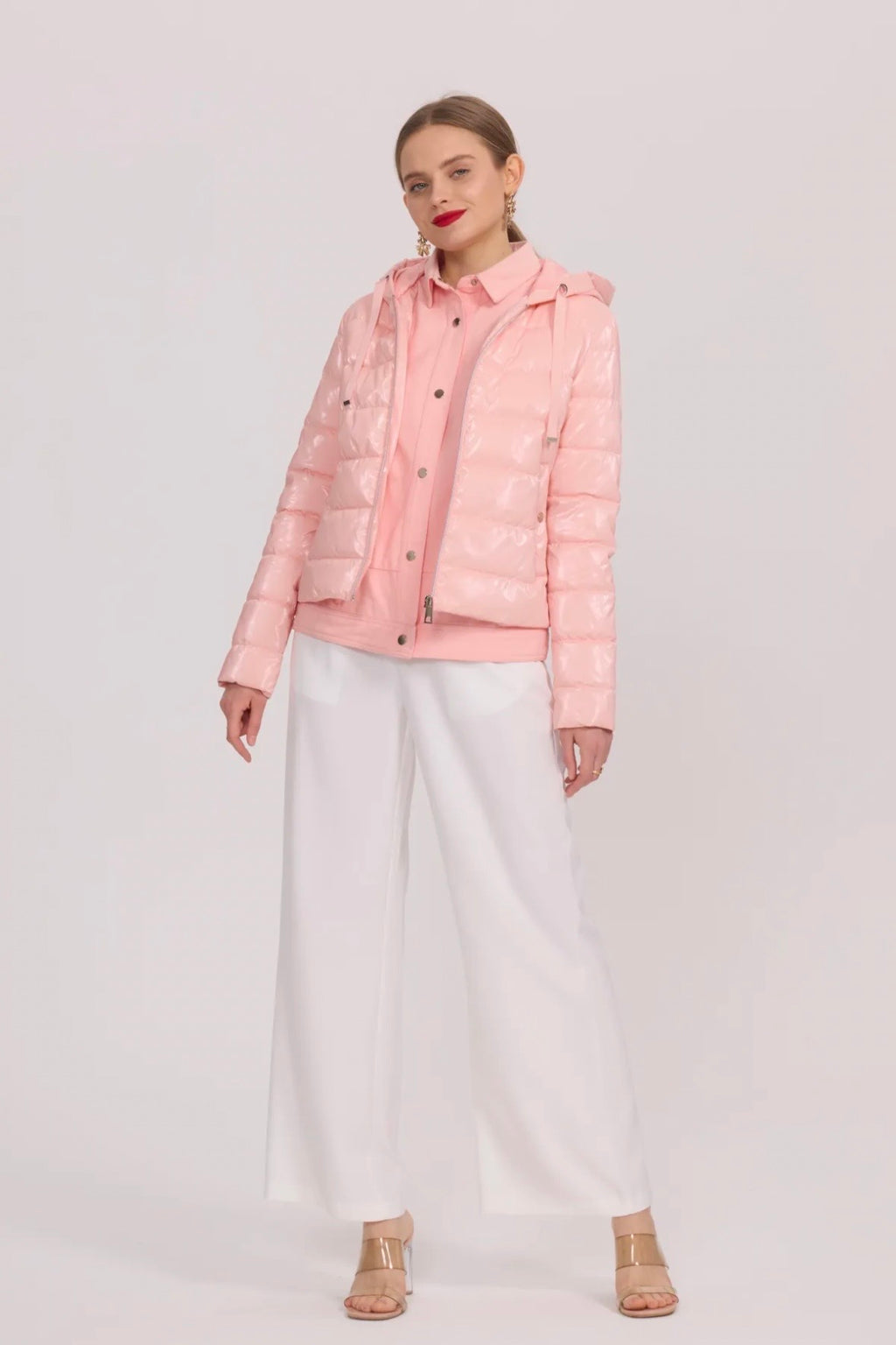 Iridescent down jacket - 1790