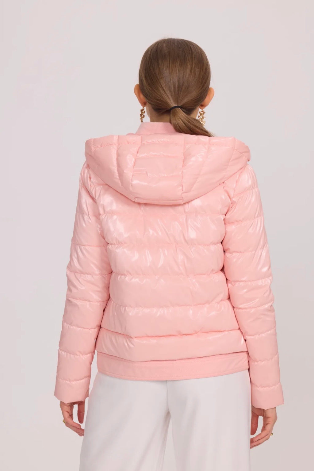 Iridescent down jacket - 1790