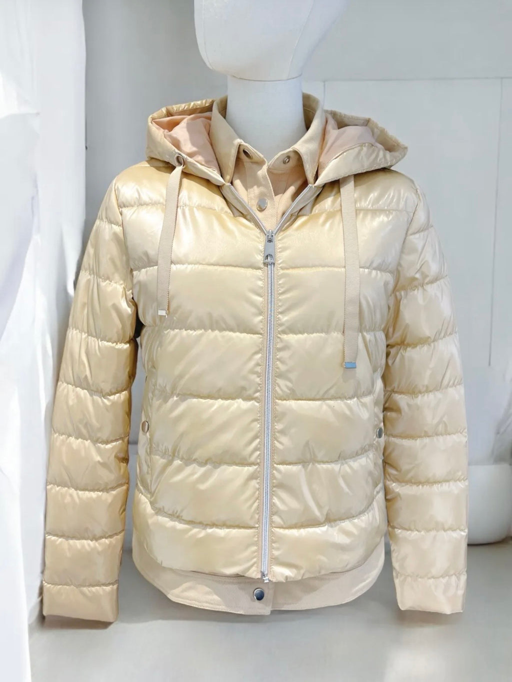 Iridescent down jacket - 1790