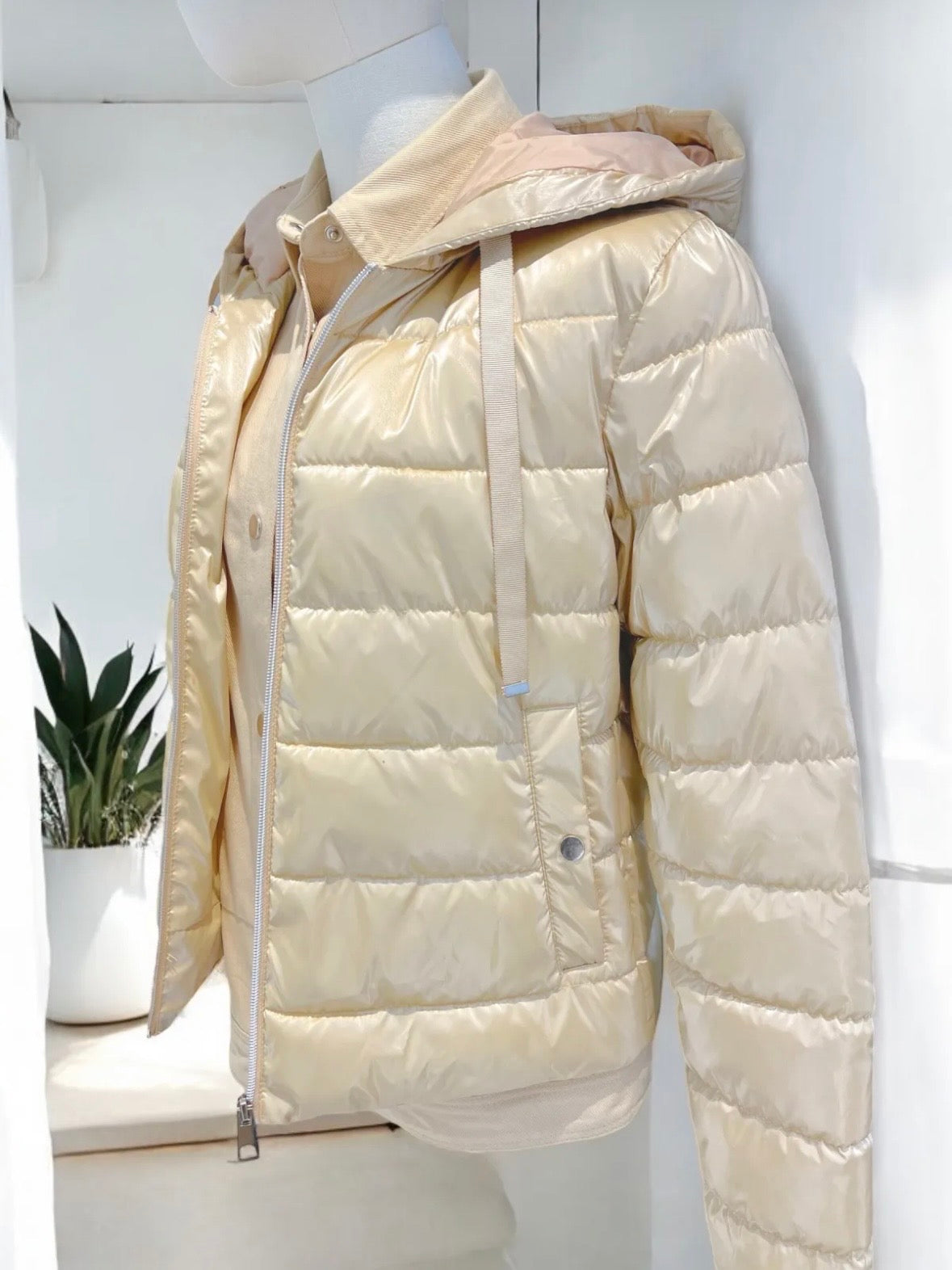 Iridescent down jacket - 1790