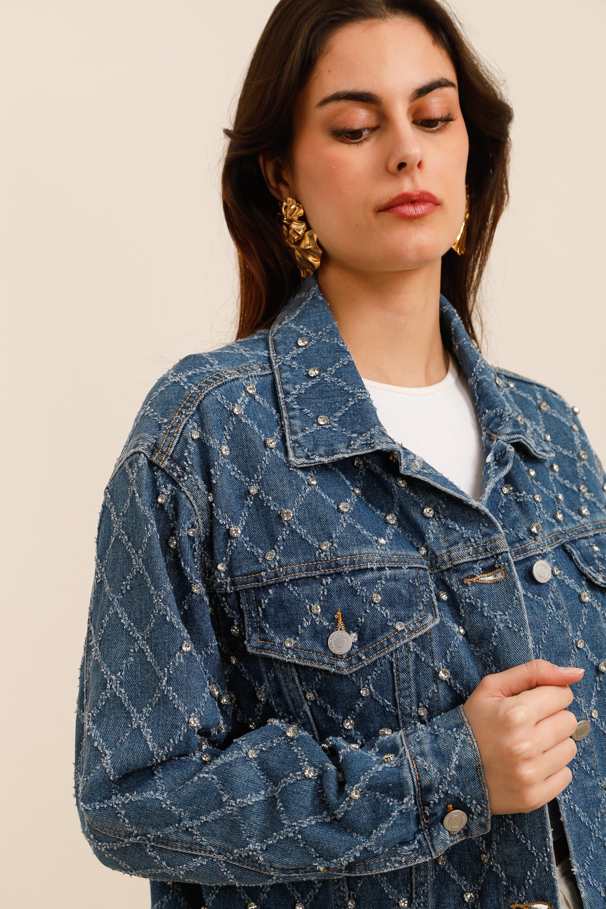 Veste en jeans oversize - FM522