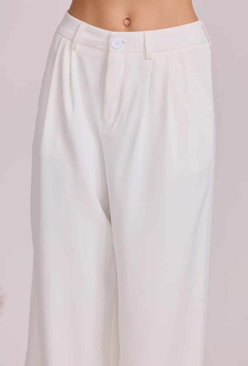 Pantalon taille à pinces - 2610