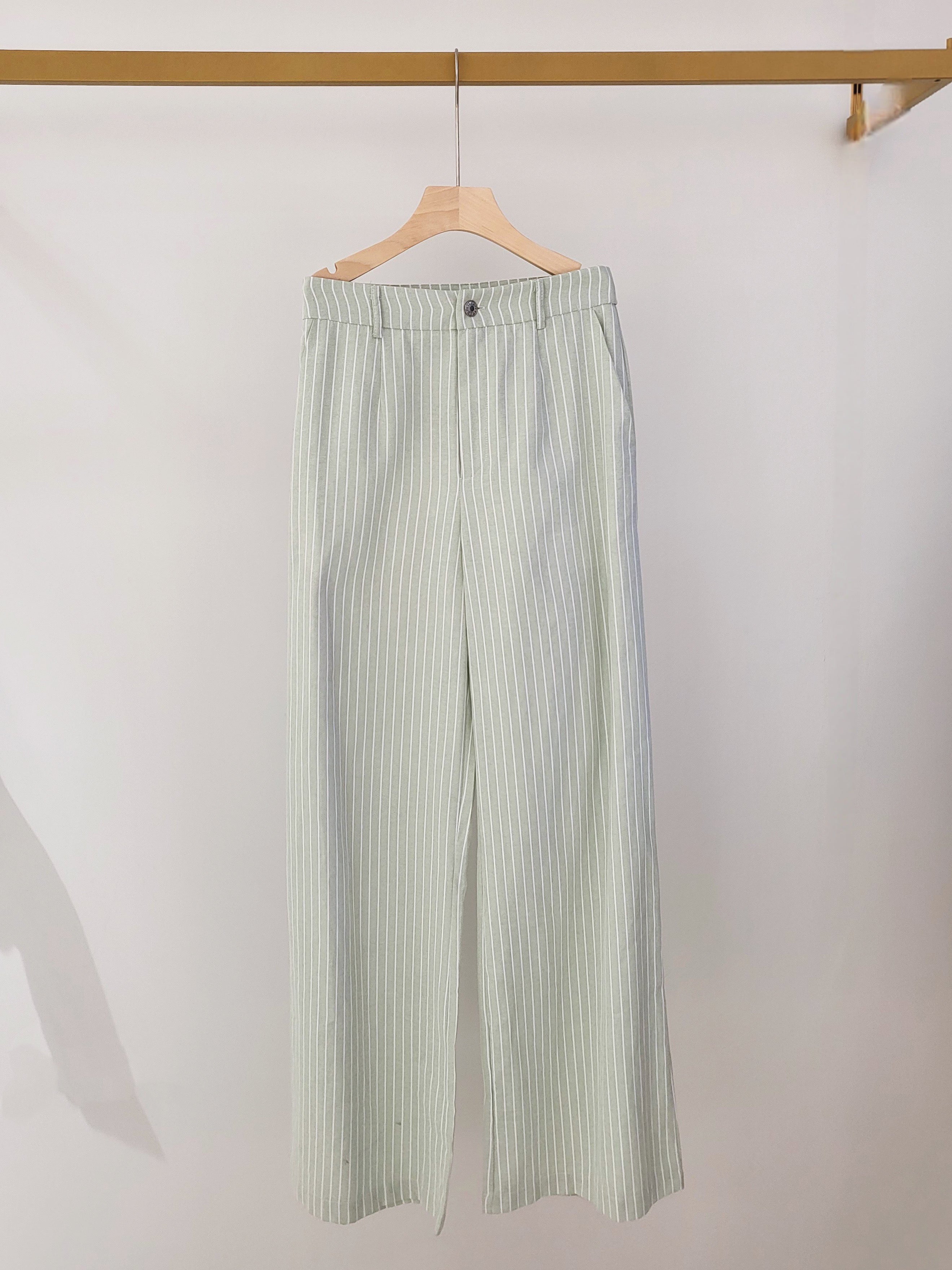 Striped cotton shirt 3056